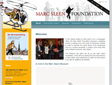 Tablet Screenshot of marc-sleen.be